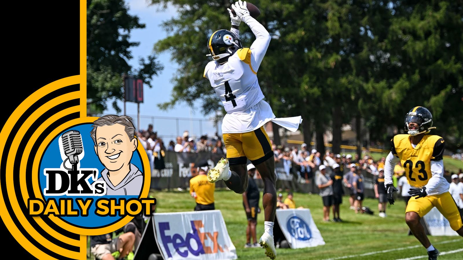 DK's Daily Shot of Steelers: The offense ... eh, it's not so bad taken in Latrobe, Pa. (Podcasts)